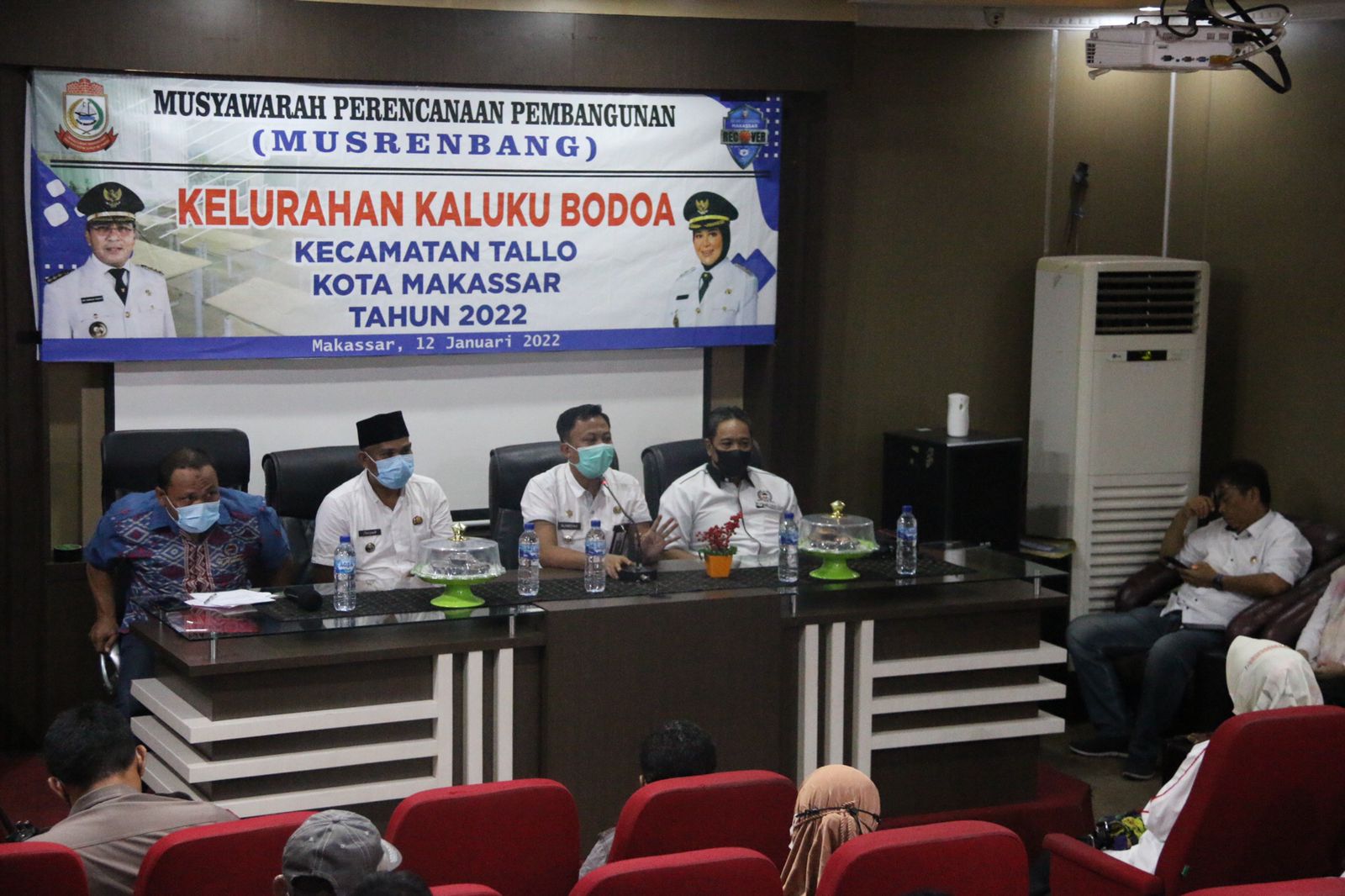 Hadiri Musrembang Kaluku Bodoa, Camat Tallo Ajak Warga Sukseskan Program Wali Kota Makassar